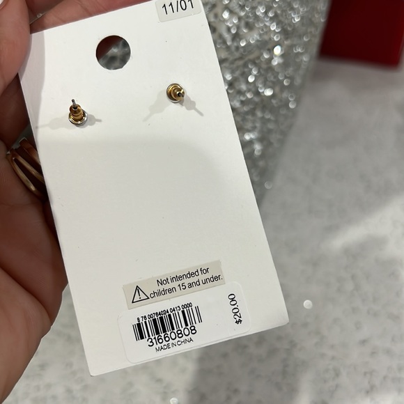 🧡EXPRESS Interlocking Chain Drop Earrings - Picture 6 of 6